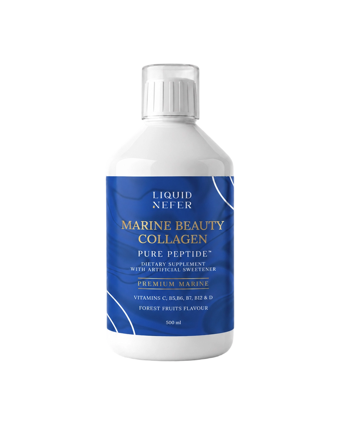 Liquid Nefer Marine Beauty Collagen bottle
