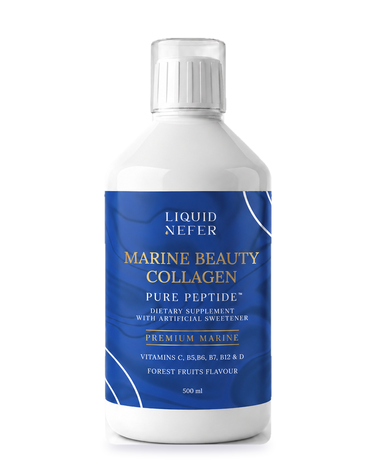 Liquid Nefer Marine Beauty Collagen bottle
